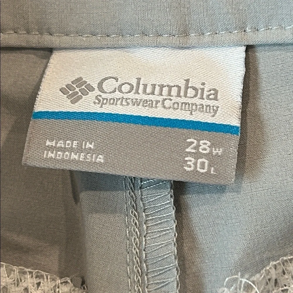 Columbia PFG womens gray fishing outdoors pants size 28